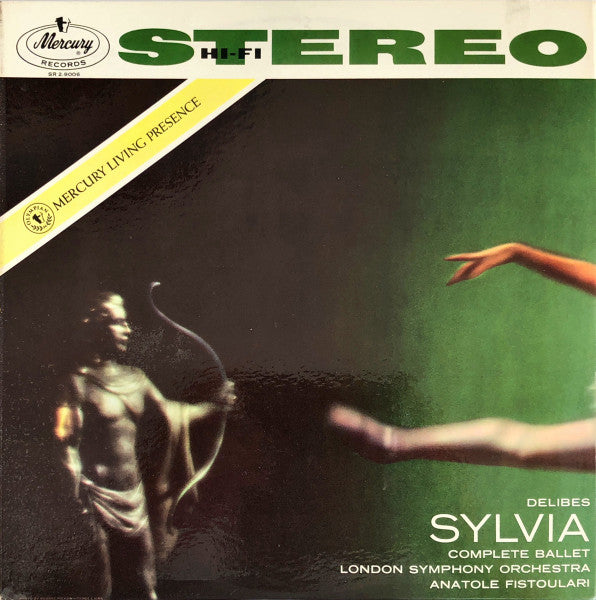 Léo Delibes, London Symphony Orchestra, Anatole Fistoulari : Sylvia (2xLP, Gat)