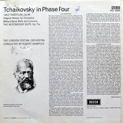 Pyotr Ilyich Tchaikovsky - London Festival Orchestra, Bob Sharples : Tchaikovsky In Phase Four (LP, Album, RE)