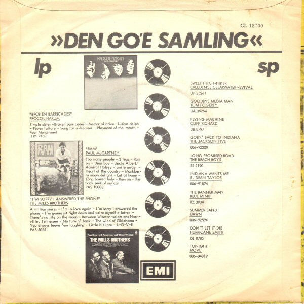 The Band : Life Is A Carnival (7", Single)