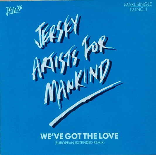 Jersey Artists For Mankind : We've Got The Love (12", Maxi)