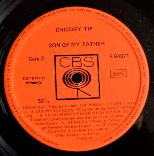 Chicory Tip : Son Of My Father (LP, Album)