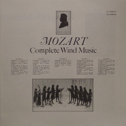 Wolfgang Amadeus Mozart, London Wind Soloists Directed By Jack Brymer : Complete Wind Music Vol. I (LP, Mono)