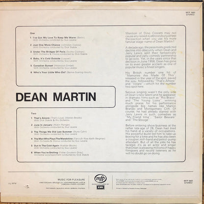 Dean Martin : Dean Martin (LP, Comp)