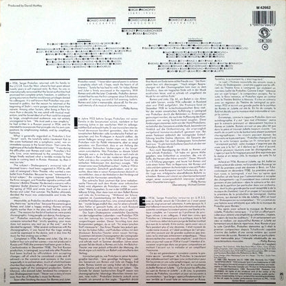 Sergei Prokofiev / Berliner Philharmoniker - Esa-Pekka Salonen : Romeo And Juliet (Excerpts) (LP)