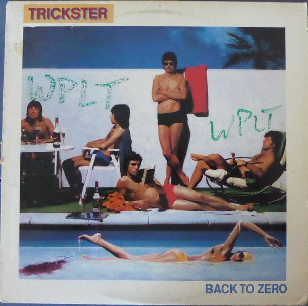 Trickster (6) : Back To Zero (LP, Album, Promo, San)