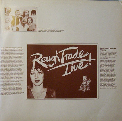 Rough Trade : Rough Trade Live! (LP, Album, Ltd, Num)