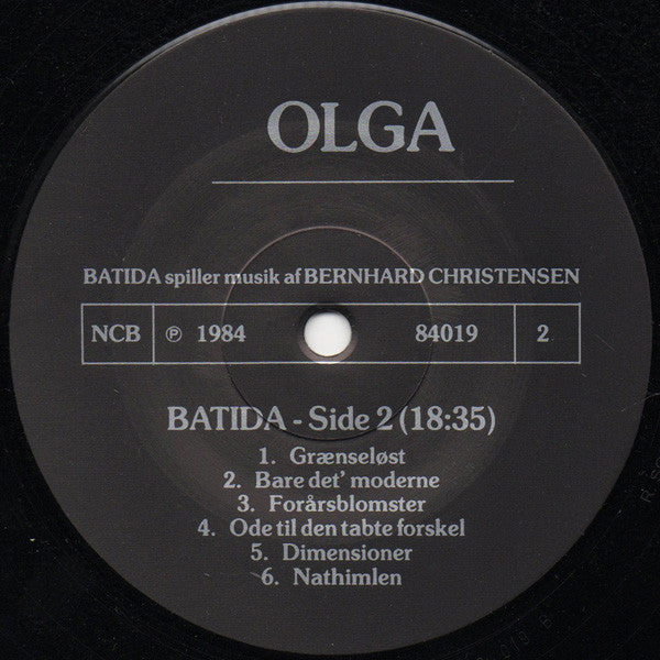 Batida (7) : Nathimlen (Batida Spiller Musik Af Bernhard Christensen) (LP, Album)