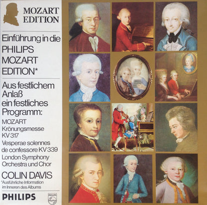 Wolfgang Amadeus Mozart : Krönungsmesse KV 317, Vesperae Solennes De Confessore KV 339 (LP, Comp, Ger)