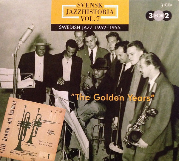 Various : Svensk Jazzhistoria Vol. 7 – Swedish Jazz 1952–1955 – The Golden Years (3xCD, Comp + Box)