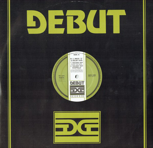 MC Miker G. & DJ Sven : Holiday Rap (12", Gen)