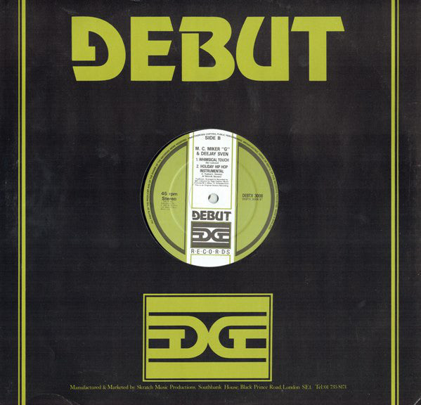 MC Miker G. & DJ Sven : Holiday Rap (12", Gen)