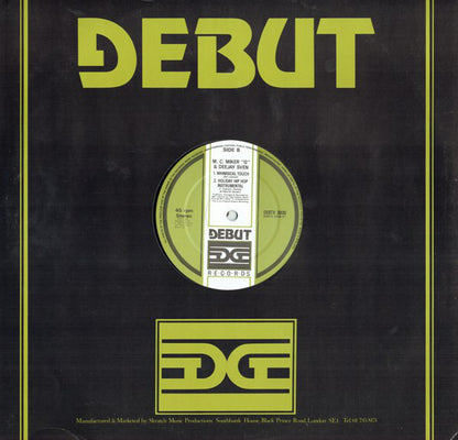 MC Miker G. & DJ Sven : Holiday Rap (12", Gen)