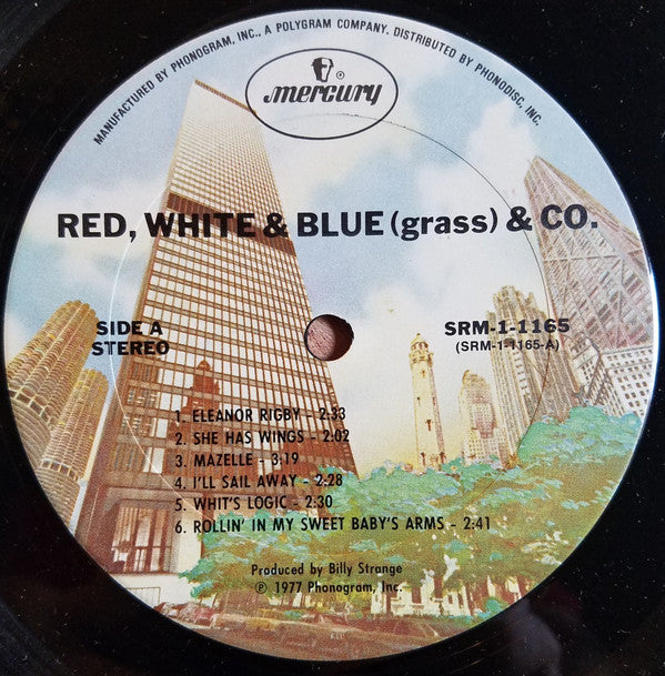 Red, White & Blue (Grass) : Red, White & Blue (Grass) & Co. (LP, Album, Ter)