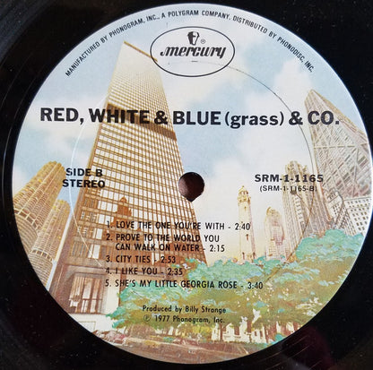 Red, White & Blue (Grass) : Red, White & Blue (Grass) & Co. (LP, Album, Ter)