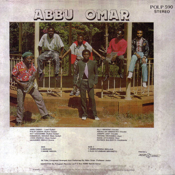 Abbu Omar : Professor Junior (LP, Album)