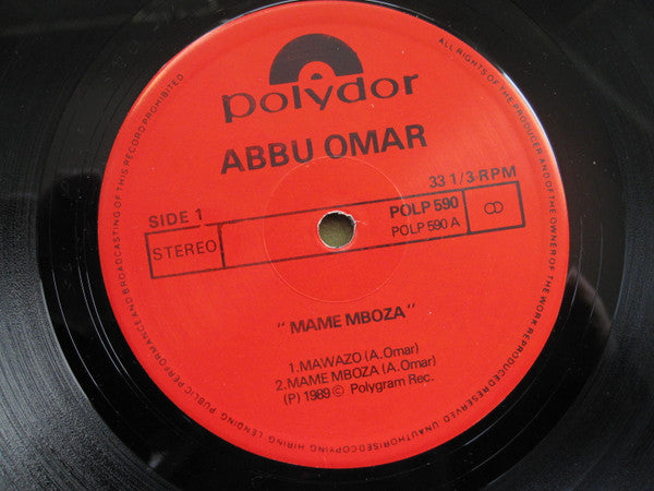 Abbu Omar : Professor Junior (LP, Album)