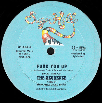 The Sequence : Funk You Up (12", Single)