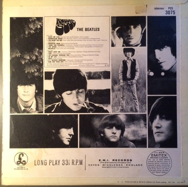 The Beatles : Rubber Soul (LP, Album)