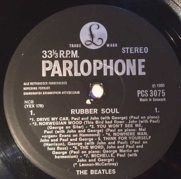 The Beatles : Rubber Soul (LP, Album)