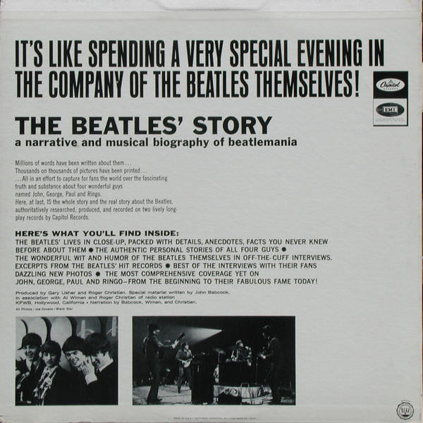 The Beatles : The Beatles' Story (2xLP, Album, Gat)