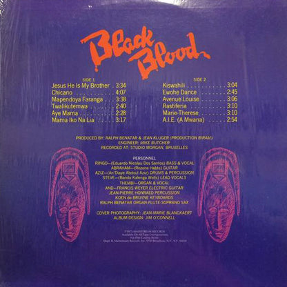 Black Blood (2) : Black Blood (LP)