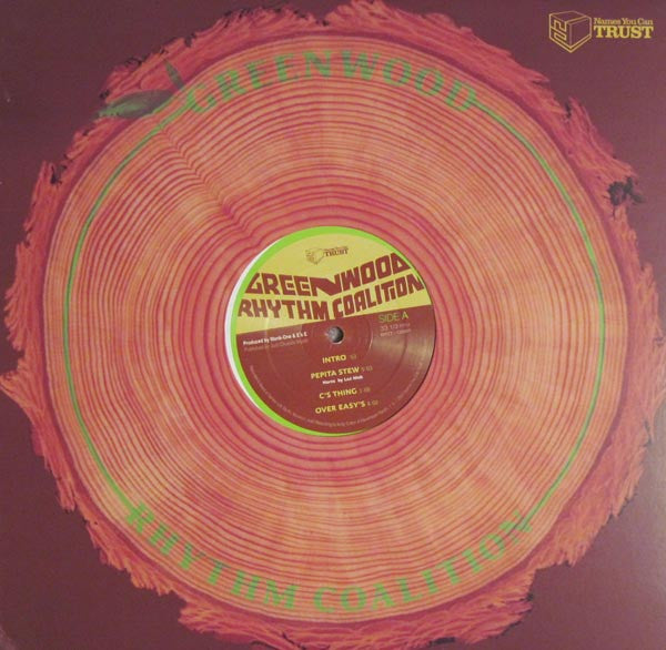 Greenwood Rhythm Coalition : Greenwood Rhythm Coalition (12", EP)