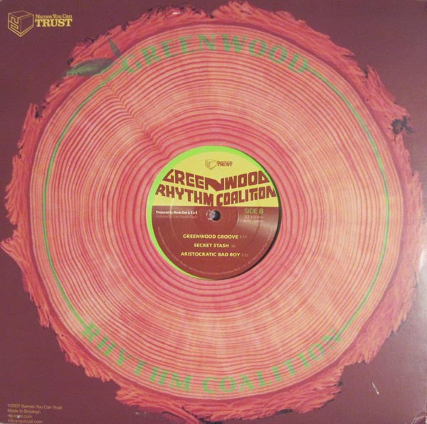 Greenwood Rhythm Coalition : Greenwood Rhythm Coalition (12", EP)