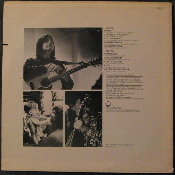 Lobo (3) : Just A Singer (LP, Album, PR )