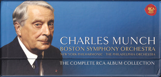 Charles Munch, Boston Symphony Orchestra, New York Philharmonic, The Philadelphia Orchestra : The Complete RCA Album Collection (86xCD, Comp, Mono, RM + Box, Ltd)