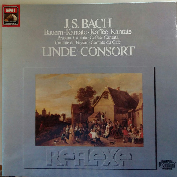 Johann Sebastian Bach  - Linde-Consort : Bauern~Kantate • Kaffee~Kantate = Peasant-Cantata • Coffee-Cantata  =  Cantate Du Paysan • Cantate Du Café (LP)