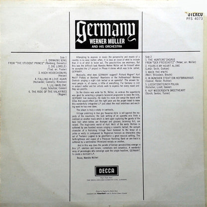 Werner Müller Und Sein Orchester : Germany (LP, Album)