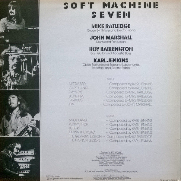 Soft Machine : Seven (LP, Album, Gat)