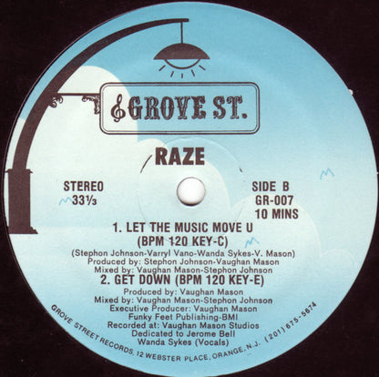 Raze : Let The Music Move U (12")