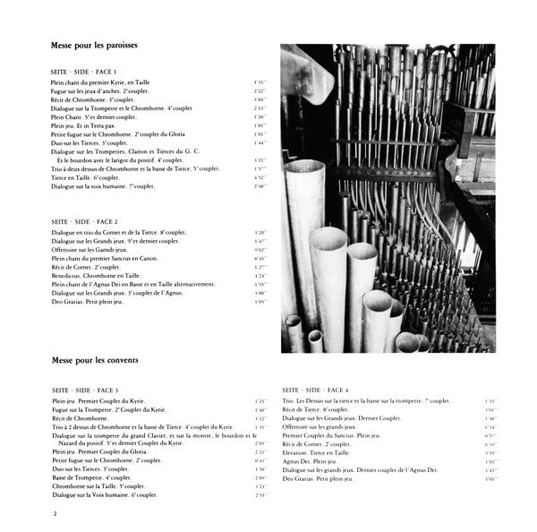 Ton Koopman : Historische Clicquot-Orgeln In Frankreich = Historical Clicquot Organs In France = Orgues Historiques Clicquot En France Vol. 2 (2xLP, Gat)