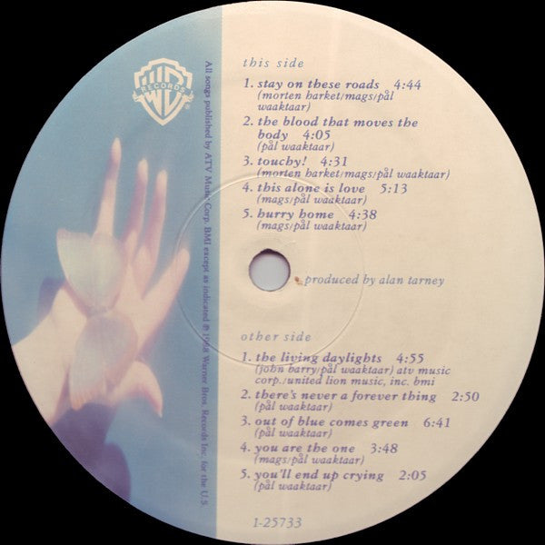 a-ha : Stay On These Roads (LP, Album, SRC)