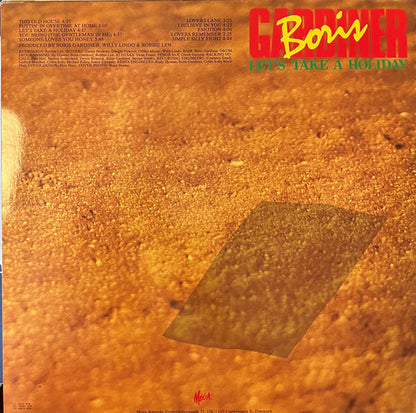 Boris Gardiner : Let's Take A Holiday (LP, Album)