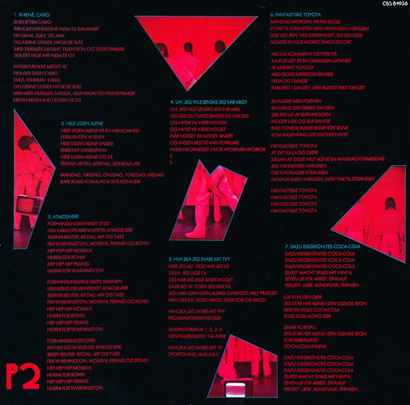 tv-2 : Fantastiske Toyota (LP, Album, Ora)