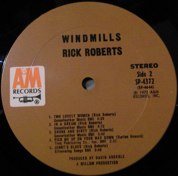 Rick Roberts : Windmills (LP, Album)