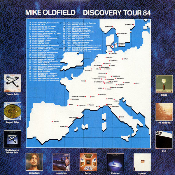 Mike Oldfield : Discovery (LP, Album, DMM)