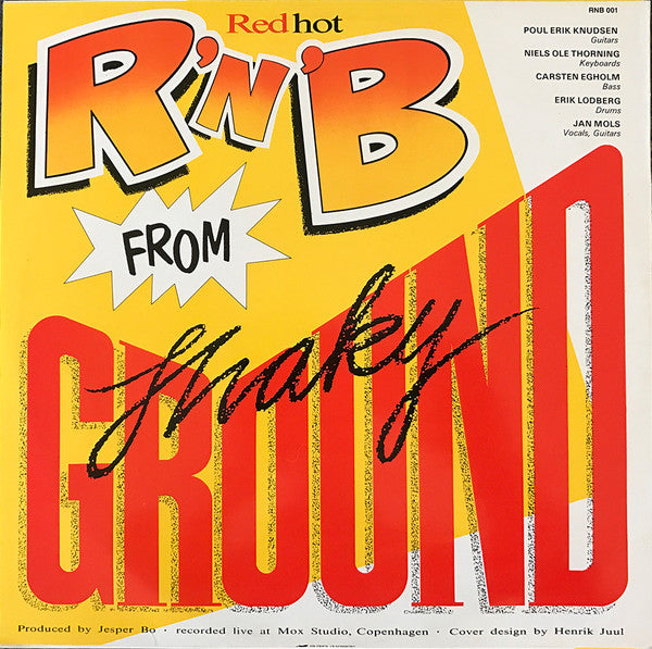 Shaky Ground : Red Hot R'n'B (12", EP)