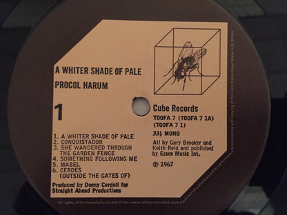 Procol Harum : A Whiter Shade Of Pale / A Salty Dog (2xLP, Album, Comp, Mono)