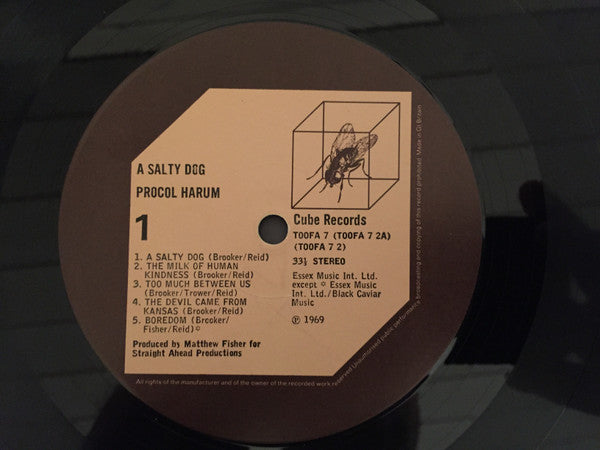 Procol Harum : A Whiter Shade Of Pale / A Salty Dog (2xLP, Album, Comp, Mono)