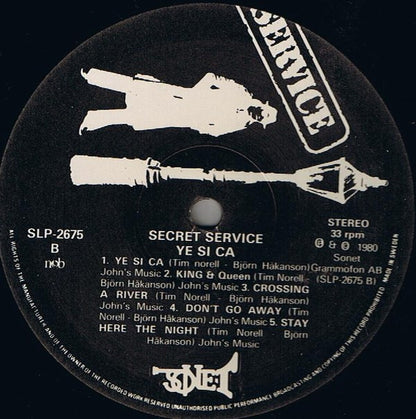Secret Service : Ye Si Ca (LP, Album)