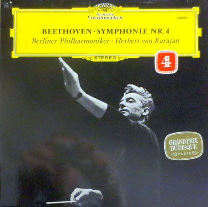 Ludwig Van Beethoven - Berliner Philharmoniker · Herbert von Karajan : Symphonie Nr. 4 (LP)