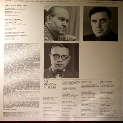 Bedřich Smetana / Maurice Ravel - David Oistrakh Trio : Klavier-Trios  (LP, Comp, Dup)