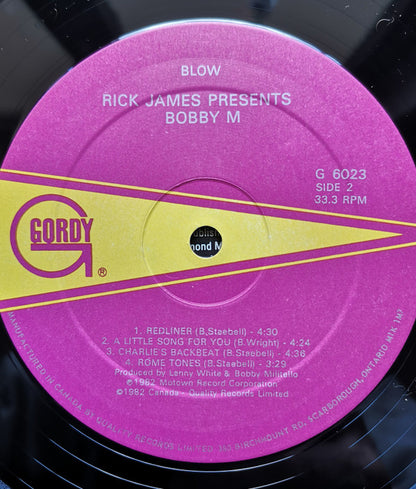 Rick James Presents Bobby Militello : Blow (LP, Album)