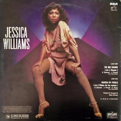 Jessica Williams : Tie Me Down (Remix) / Queen Of Fools (Remix) (12", Maxi)