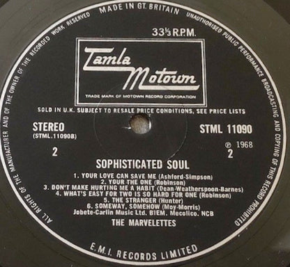 The Marvelettes : Sophisticated Soul (LP, Album)