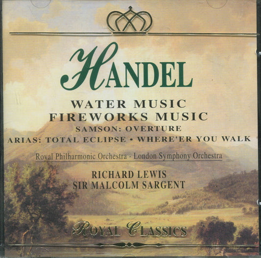Georg Friedrich Händel : Water Music - Fireworks Music (CD, Comp)