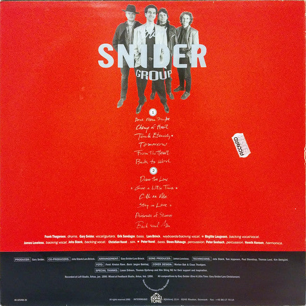 Gary Snider Group : Gary Snider Group (LP, Album)